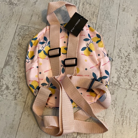 Kendall + Kylie Mini Backpack & Multi-Use Makeup Travel Zip Pouch Bag Set - Picture 9 of 13